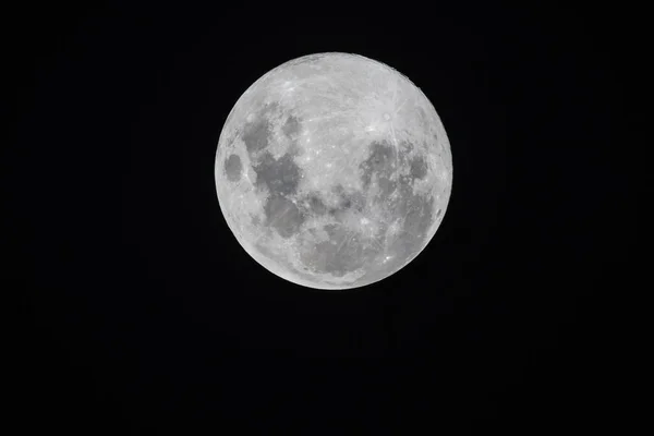 Volle Maan Paaszaterdag Maart 2018 Central Coast Nsw Australië — Stockfoto