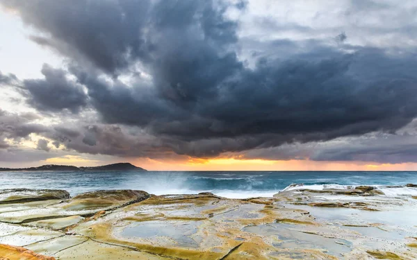 Capturando Amanecer Desde Haven Terrigal Costa Central Nsw Australia — Foto de Stock