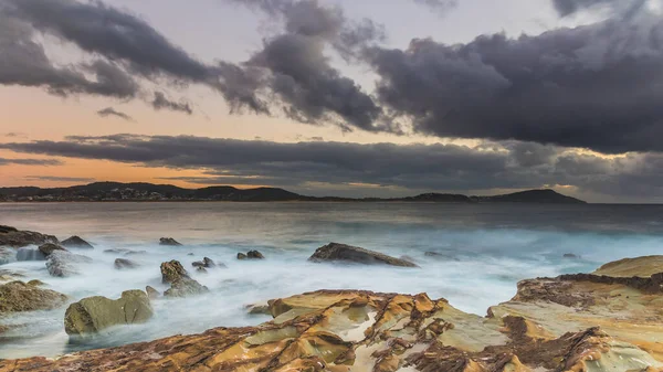 Захват Восхода Солнца Гавена Терригале Центральном Побережье Новый Южный Уэльс — стоковое фото