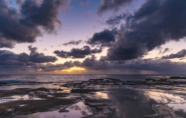Захват Восхода Солнца Гавена Терригале Центральном Побережье Новый Южный Уэльс — стоковое фото