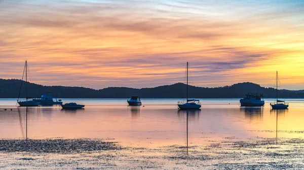 Opname Van Zonsopgang Vanuit Koolewong Foreshore Aan Centrale Kust Nsw — Stockfoto