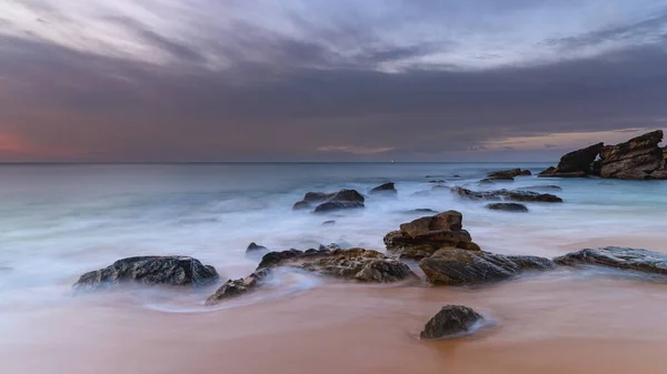 Capturando Nascer Sol Killcare Beach Costa Central Nsw Austrália — Fotografia de Stock