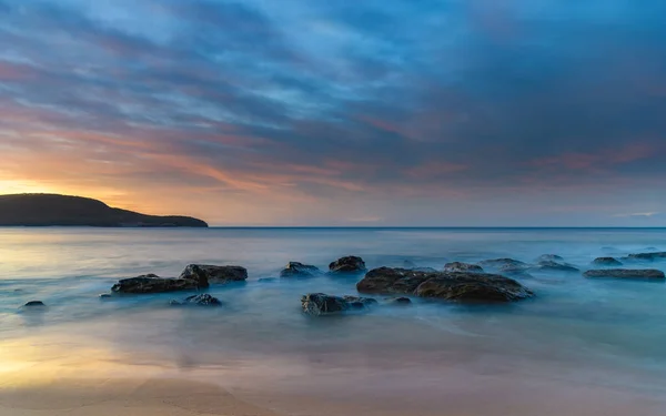 Capturando Nascer Sol Killcare Beach Costa Central Nsw Austrália — Fotografia de Stock