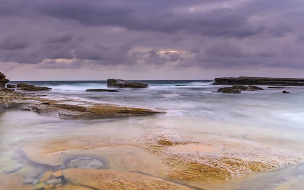 Catturare Alba Skillion Terrigal Sulla Costa Centrale Nsw Australia — Foto Stock