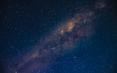Samanyolu, yıldızlar ve gece gökyüzü Central Coast, NSW, Avustralya 'dan.