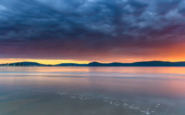Capturing Sunrise Umina Point Umina Beach Central Coast Nsw Australia — Stock Photo, Image