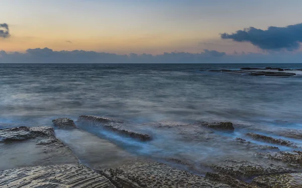 Aufnahme Des Sonnenaufgangs Vom Toowoon Bay Beach Der Zentralküste Nsw — Stockfoto