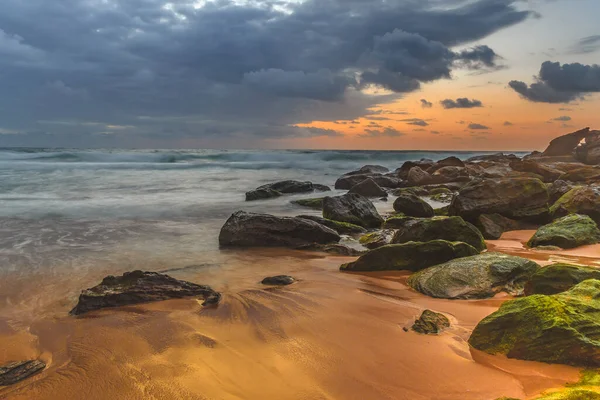 Dawn Seascape Killcare Beach Killcare Central Coast Nsw Avustralya Çekildi — Stok fotoğraf