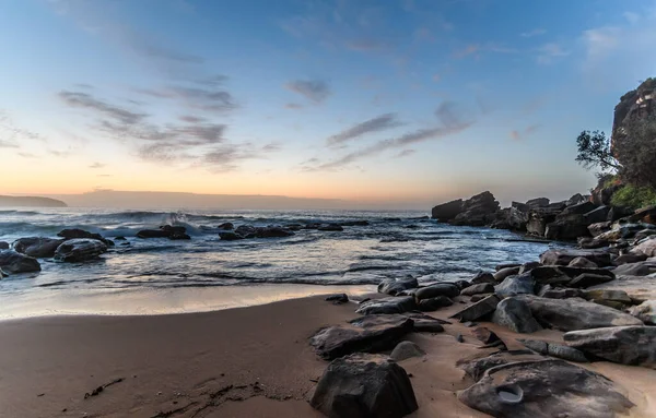 Paisaje Marino Del Amanecer Killcare Beach Costa Central Nsw Australia — Foto de Stock