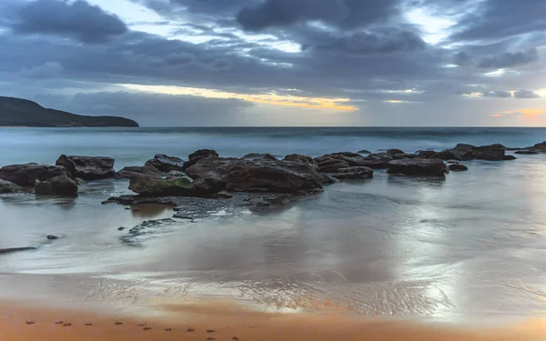 Dawn Seascape Taken Killcare Beach Killcare Central Coast Nsw Austrália — Fotografia de Stock