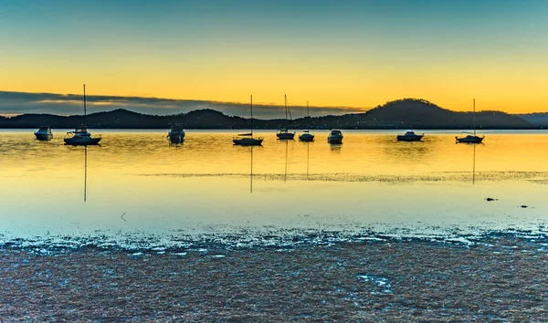 Sunrise Koolewong Foreshore Koolewong Central Coast Nsw Australia — стокове фото