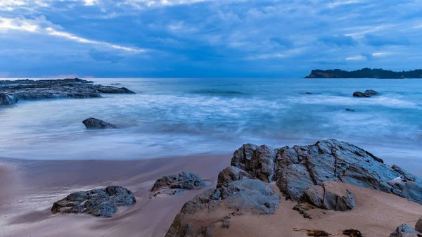Rocky Down Deniz Burnu Malua Körfezi, Eurobodalla Shire, Yeni Güney Galler, Güney Sahili, Avustralya