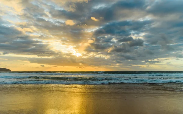 Sunrise Seascape Taken Killcare Beach Killcare Central Coast Nsw Ausztrália — Stock Fotó