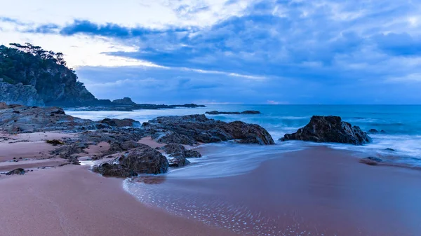 Rocky Seascape Taken Malua Bay Eurobodalla Shire New South Wales — Foto de Stock