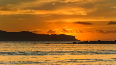 Sunrise Seascape Taken Umina Point, Umina Beach, Central Coast, NSW, Avustralya.