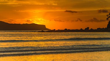 Sunrise Seascape Taken Umina Point, Umina Beach, Central Coast, NSW, Avustralya.
