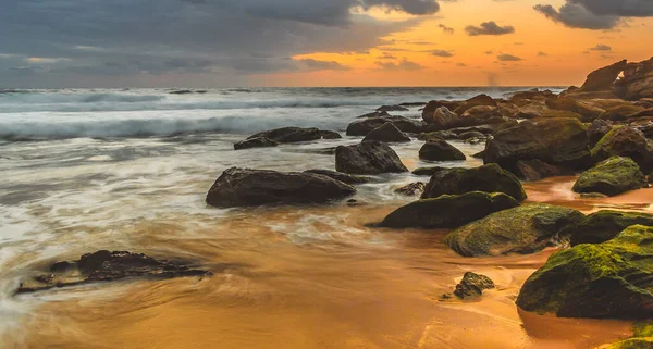 Dawn Seascapetomado Killcare Beach Killcare Costa Central Nsw Australia — Foto de Stock