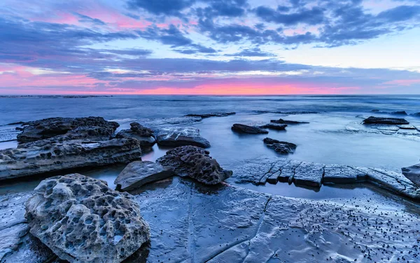 Dawn Seascape Taken Toowoon Bay Στην Κεντρική Ακτή Nsw Αυστραλία — Φωτογραφία Αρχείου