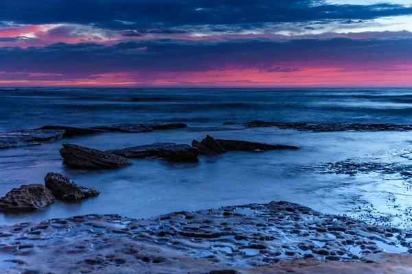 Dawn Seascape Taken Toowoon Bay Στην Κεντρική Ακτή Nsw Αυστραλία — Φωτογραφία Αρχείου
