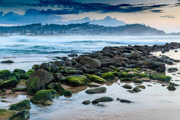 Tagesanbruch Avoca Beach Central Coast Nsw Australien — Stockfoto