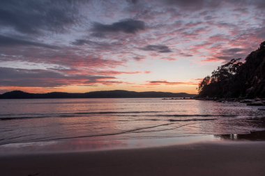 Umina Point 'te gün doğumu, Umina Sahili, NSW, Avustralya