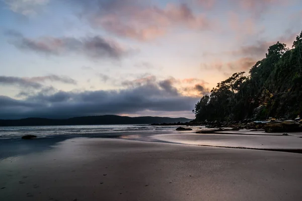 Sunrise Sutil Praia Umina Beach Costa Central Nsw Austrália — Fotografia de Stock