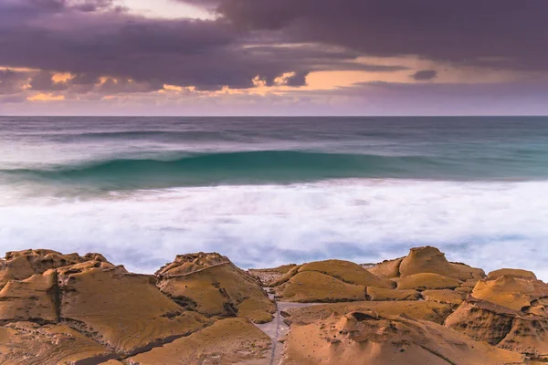오스트레일리아 Nsw 애보아 해변의 해돋이 — 스톡 사진