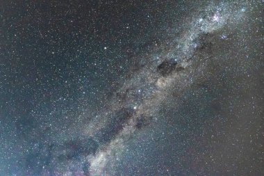 Avustralya, NSW 'nin merkez kıyısındaki Killcare Plajı' ndan Samanyolu..