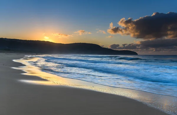 Sunrise Tengeri Felhők Killcare Beach Central Coast Nsw Ausztrália — Stock Fotó