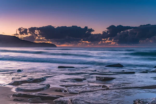 Central Coast Nsw Avustralya Daki Killcare Sahili Nden Bulutlarla Gün — Stok fotoğraf