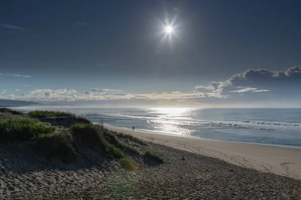 澳大利亚新南威尔士州南海岸的Shoalhaven Heads海滩和大海 — 图库照片