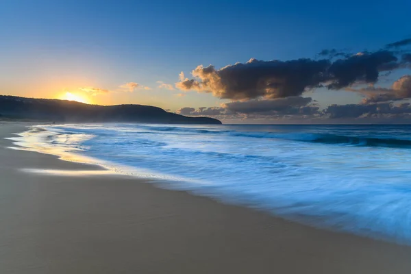 Sunrise Tengeri Felhők Killcare Beach Central Coast Nsw Ausztrália — Stock Fotó