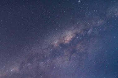 Avustralya, NSW 'nin merkez kıyısındaki Kariong' da ay doğmadan önceki gece gökyüzü.