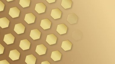 Altıgen desenli arka plan görünüyor. Kusursuz döngü