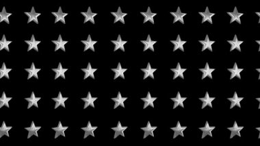 Yıldızlar dönen animasyon 3d arkaplansız döngü