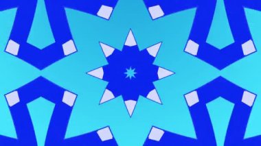 Soyut Renkli Kaleydoskop Geçmişi. Kusursuz döngülü video
