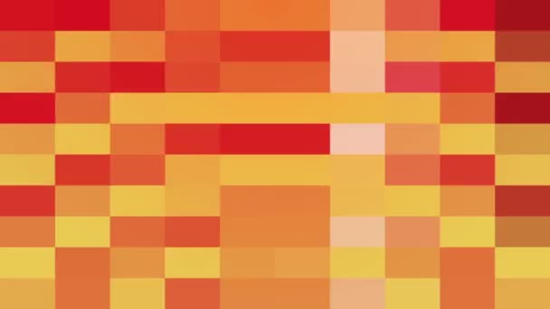 Abstrakcyjna mozaika. Kolorowy Kalejdoskop Tło. Płynny zapętlony film wideo — Wideo stockowe
