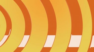 Hareket eden dairelerle soyut bir arkaplan. Kusursuz döngülü video