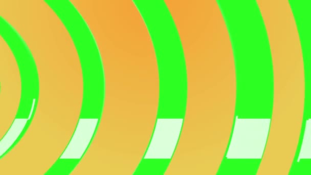 Fondo abstracto con círculos en movimiento. Video en bucle sin costuras — Vídeos de Stock
