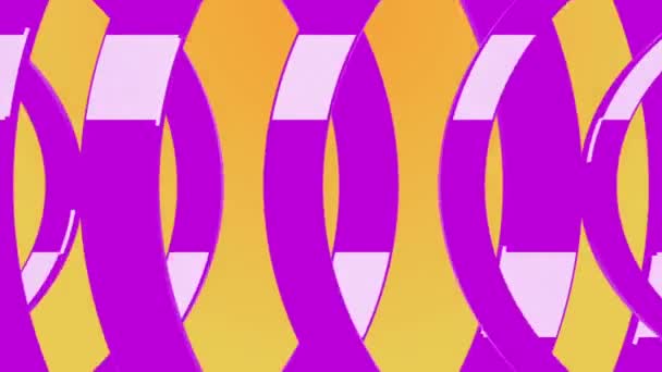 Abstract background with moving circles. Seamless looped video — Stock Video