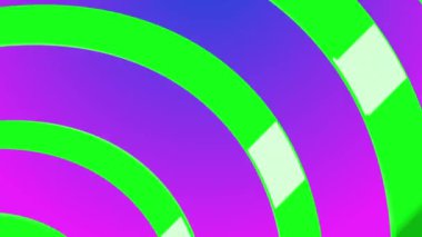 Hareket eden dairelerle soyut bir arkaplan. Kusursuz döngülü video
