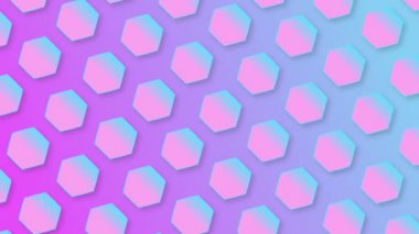 Kusursuz döngü altıgen desen arkaplanı