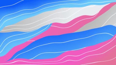 Soyut arkaplanın renkli çizgileri taşınıyor