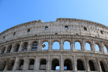 Beautiful view of colosseum in rome italy