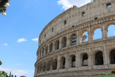 Beautiful view of colosseum in rome italy