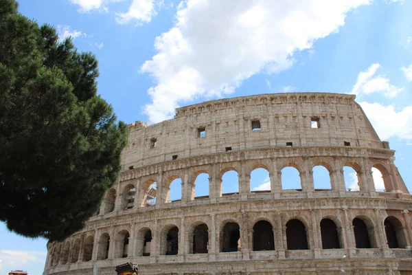 Beautiful View Colosseum Rome Italy — Stock fotografie