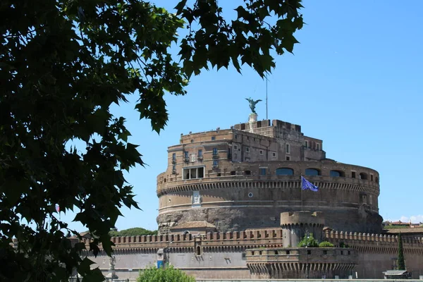 Castelo Santo Angelo Roma Itália — Fotografia de Stock