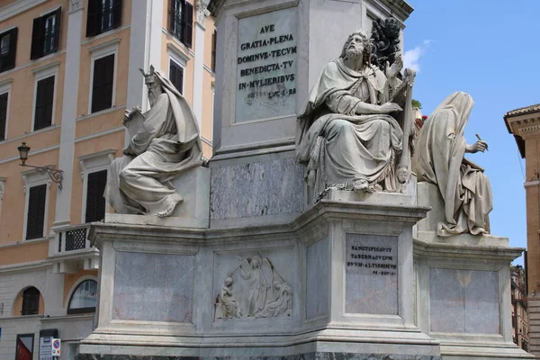 Över Rom Centrum Italy — Stockfoto