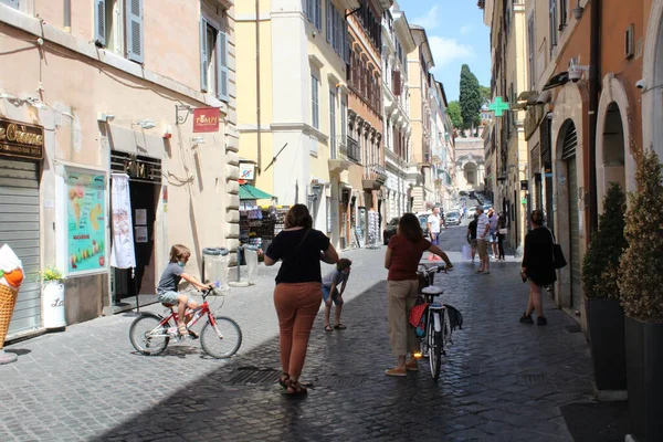 Roma İtalya şehir merkezi görünümü