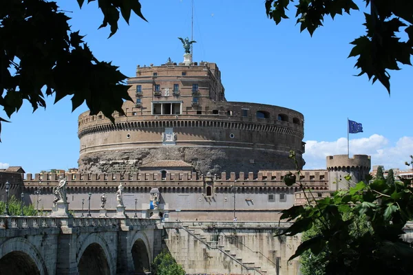 Castle Saint Angelo Rome Italy — Stock Photo, Image